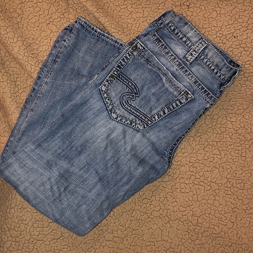 Men’s “Grayson” Silver Jeans Size: W34/L30